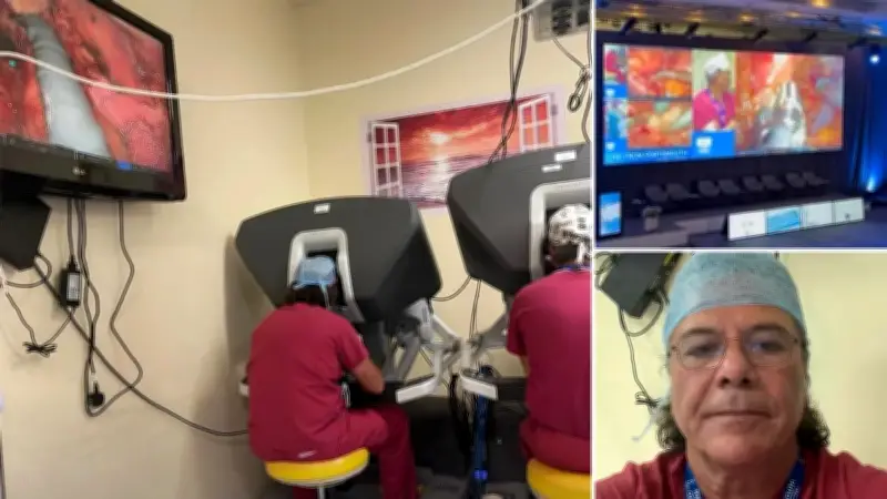 Prof. Dr. Oktar Asoğlu'ndan İngiltere'de Tarihi Başarı: Canlı Robotik Kanser Ameliyatı