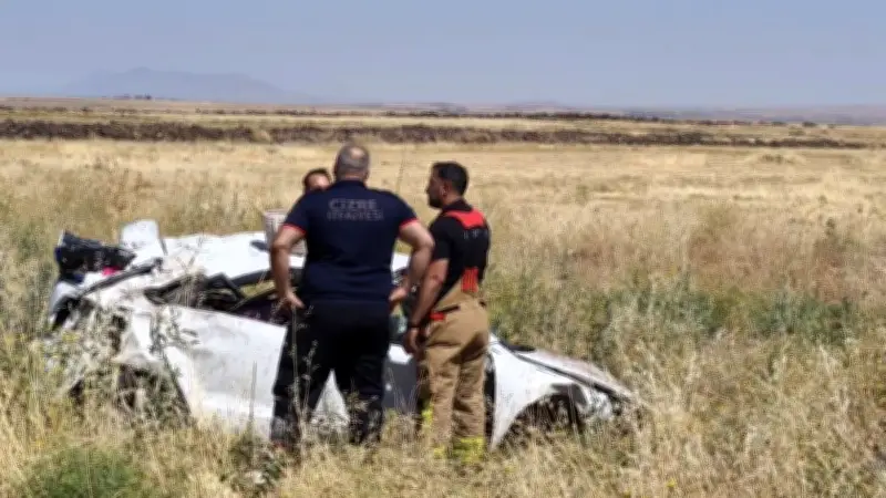 Şırnak Cizre'de Otomobil Şarampole Devrildi: 5 Yaralı