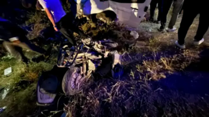 Şırnak'ta motosiklet ile hafif ticari araç çarpıştı: 1 ölü