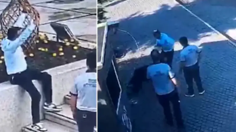 Salihli'de köpek ve güvenlik görevlisine saldıran şüpheli tutuklandı