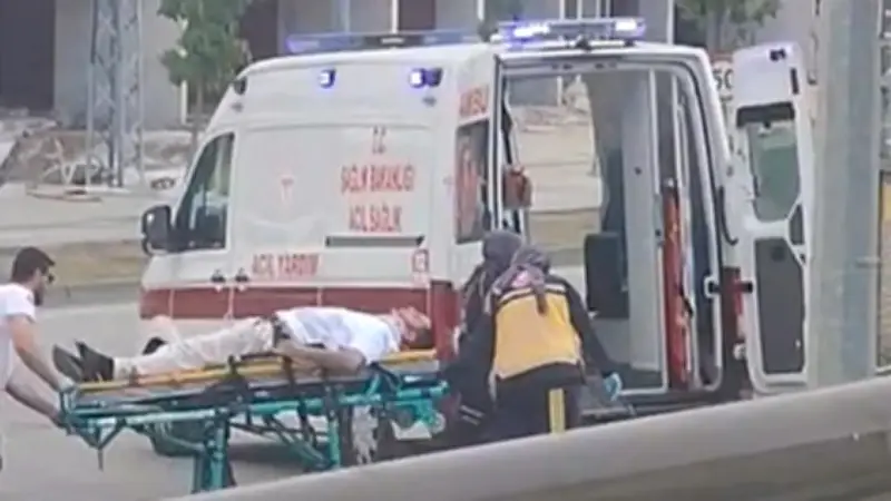 Samsun'da Motosiklet Kazası: Sürücü Yokuşta Kontrolü Kaybetti