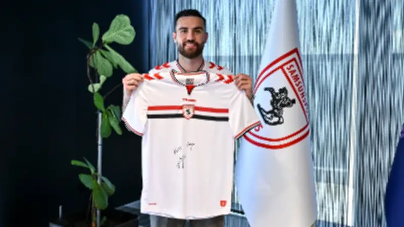 Samsunspor, Fatih Kaya'yı 3+1 yıllık sözleşmeyle kadrosuna kattı
