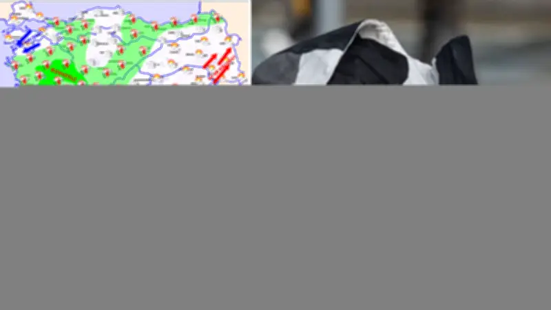Sıcaklık 3-5 derece yükseliyor: 5 bölgede sağanak yağış bekleniyor