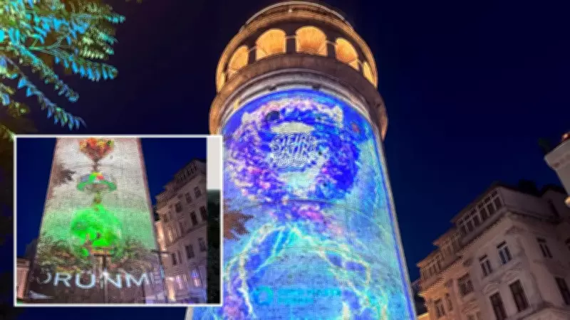 Sıfır Atık Haftası Galata Kulesi'nde Görsel Şölenle Kutlandı