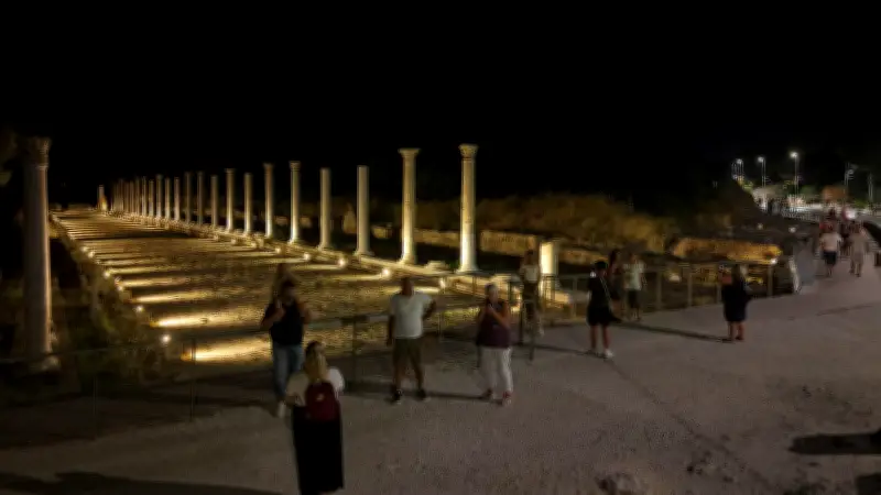 Side Antik Kenti'nde Gece Müzeciliği ile Tarihe Yolculuk