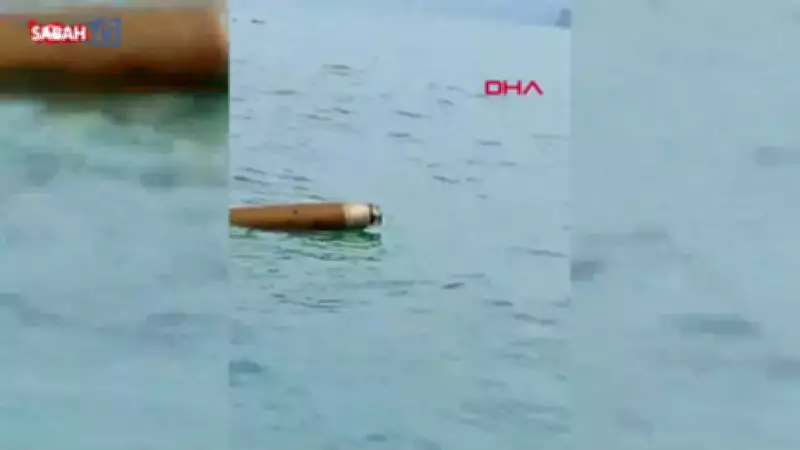 Sinop Ayancık açıklarında füze olduğu değerlendirilen cisim bulundu