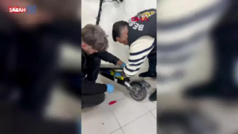 Skuterin Altına Gizlenmiş 355 Gram Esrar ve Sipariş Defteri Ele Geçirildi