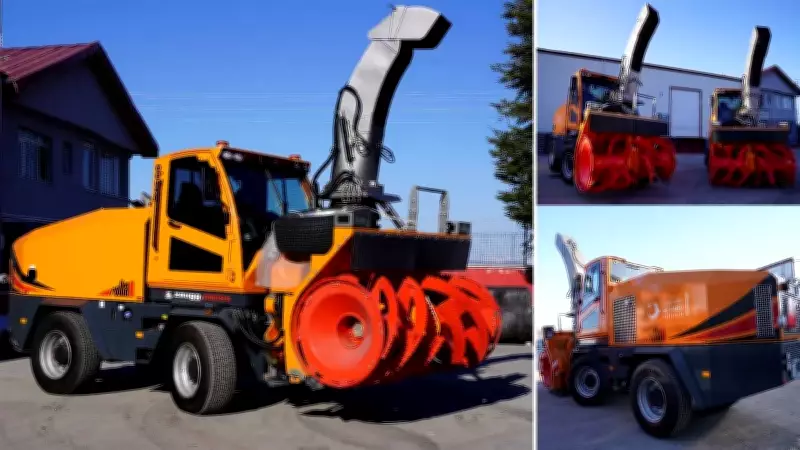 Sınır Birliklerine Kış Mücadelesinde Yeni Kar Üfleme Araçları