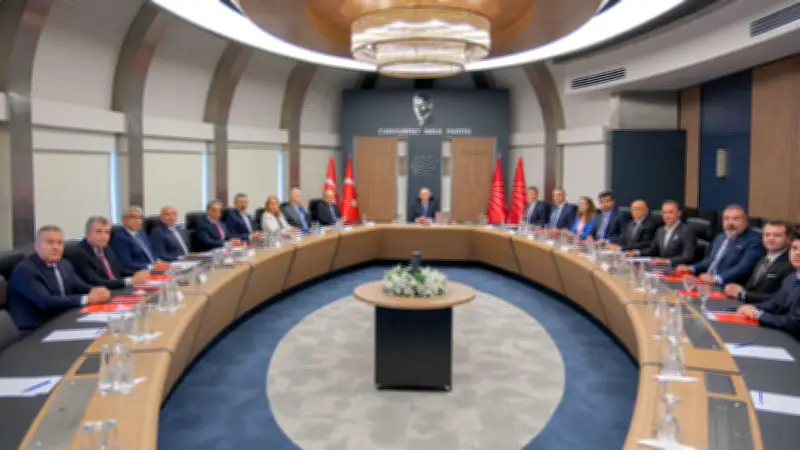 Son Dakika: CHP MYK Toplantısı Başladı, Kritik Kararlar Bekleniyor