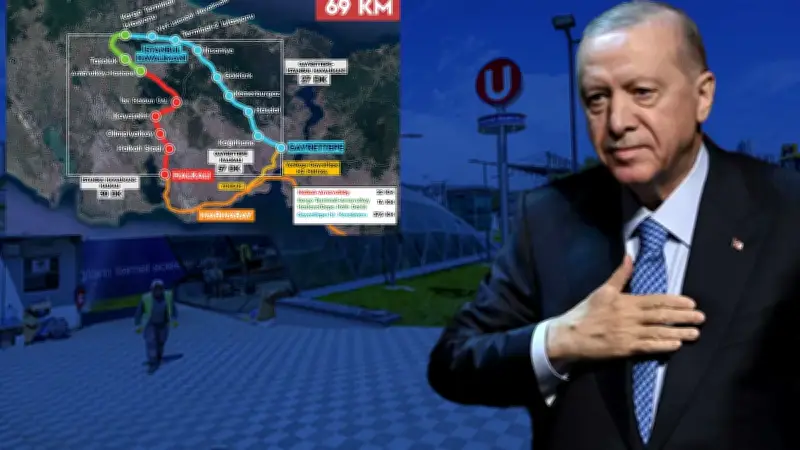Son Dakika: Erdoğan Halkalı-Havalimanı Metro Hattı'nın 2. Etabını Açıyor