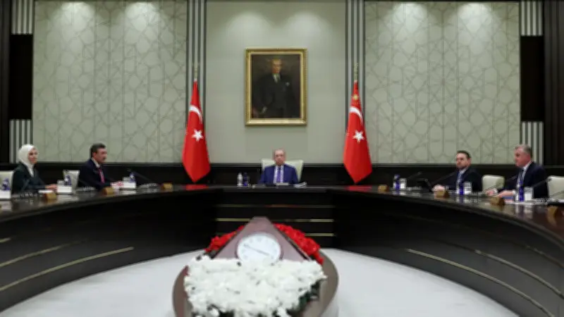 SON DAKİKA: Cumhurbaşkanı Erdoğan Kabine Toplantısını Gerçekleştirdi