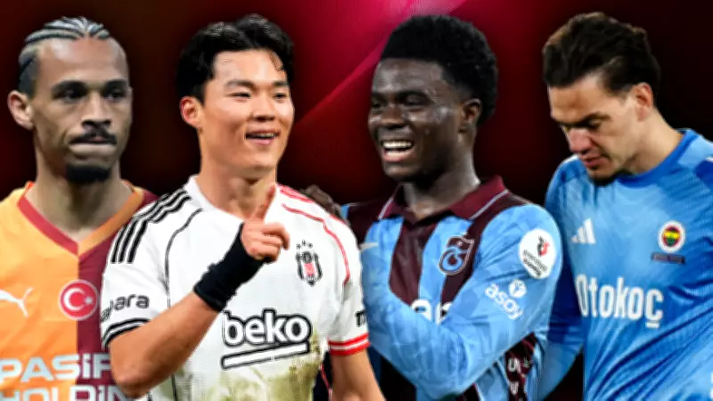 Süper Lig'de değer kaybeden ve kazanan futbolcular belli oldu