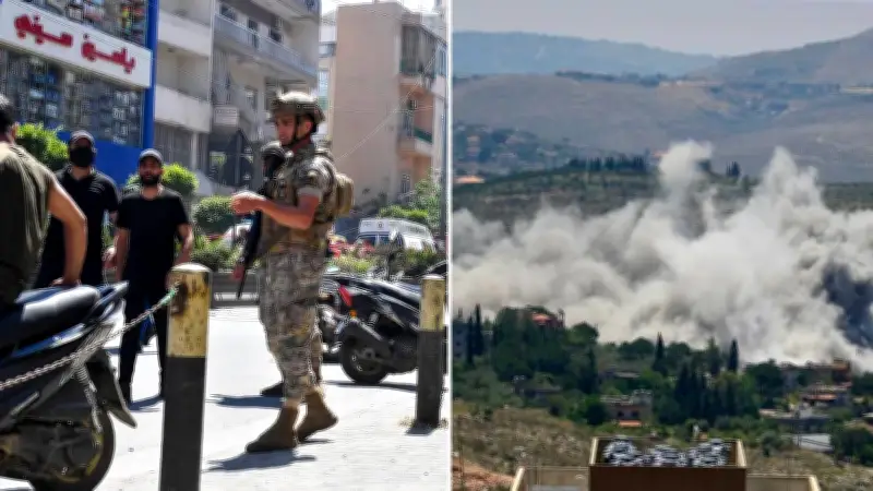 İsrail, ateşkesi ihlal ederek Beyrut'u bombaladı: 8 ölü