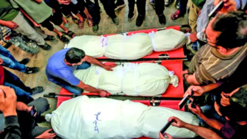 İsrail'in Gazze'ye Ateşkes Sonrası Saldırıları: Aynı Aileden 5 Kişi Hayatını Kaybetti
