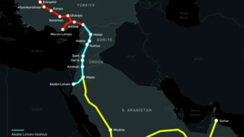 İsrail'in şoku: Türkiye-Suudi Arabistan demir yolu anlaşması