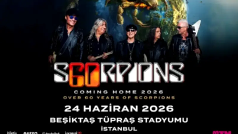 İstanbul 2026 Yazında Scorpions, Ricky Martin, Tiesto ve Zara Larsson'u Ağırlayacak