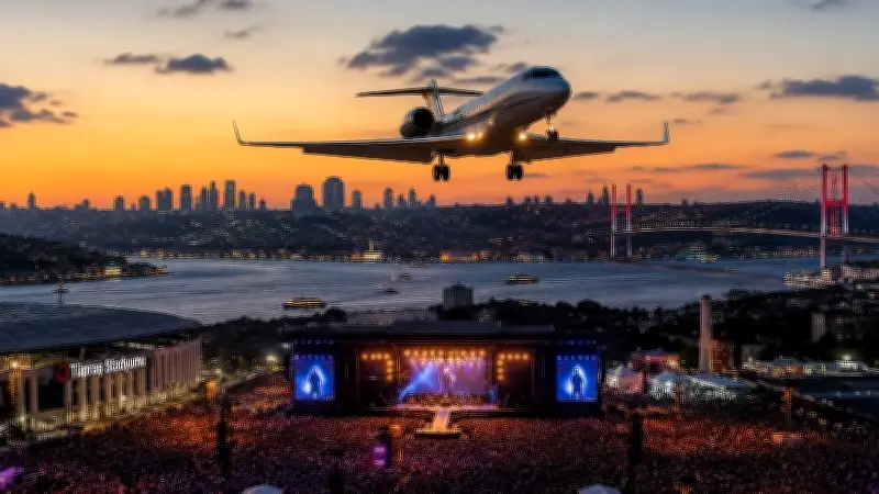 İstanbul'a 17 Günlük Sürede 1361 Özel Jet İniş Yaptı