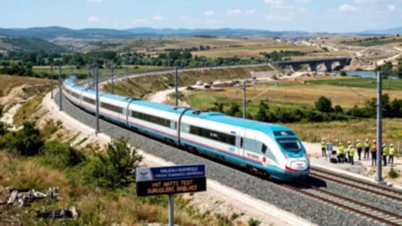 İstanbul'dan Kapıkule'ye seyahat süresi 1,5 saate düşüyor: Hızlı tren hattında son aşama