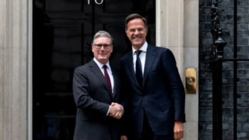 Starmer ve Rutte, Londra'da NATO Zirvesi ve Ukrayna'yı Görüştü