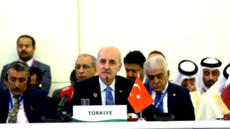 TBMM Başkanı Kurtulmuş, Bakü'de İSİPAB Konferansı'na katıldı