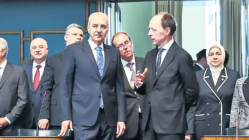 TBMM Başkanı Kurtulmuş, Finlandiya Meclis Başkanı Halla-Aho ile Görüştü