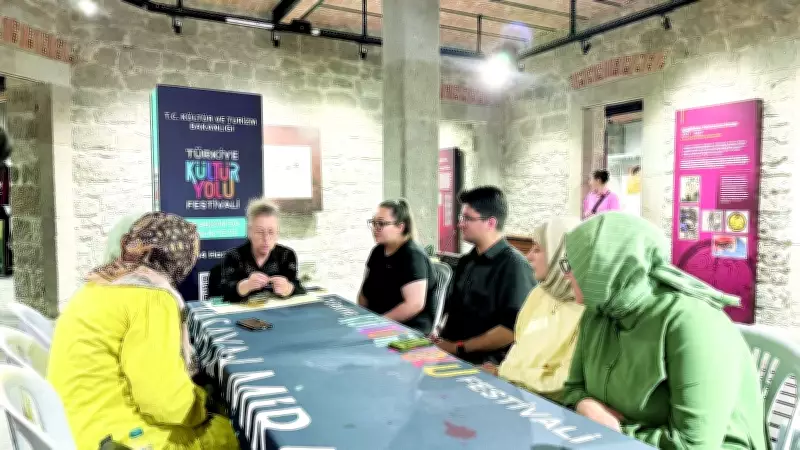 Trabzon Kültür Yolu Festivali'nde yorgancılık ve kazaziye atölyeleri