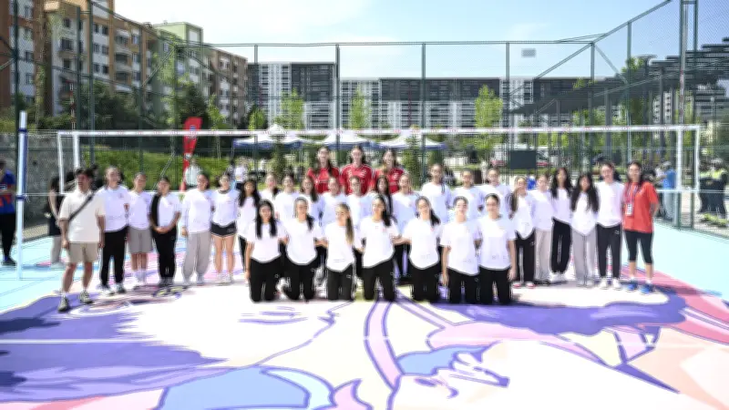 VNL'den Ankara'ya kalıcı voleybol mirası: Yeni saha tanıtıldı