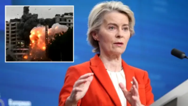 Von der Leyen'den İsrail-Lübnan anlaşmasına kritik destek