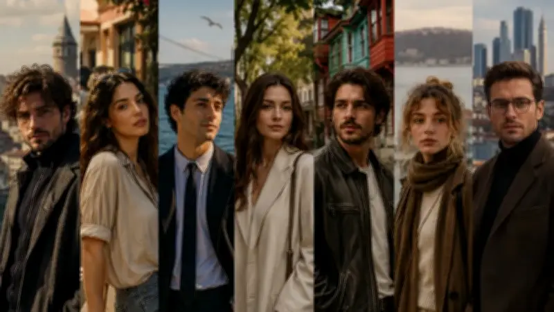 Yapay Zeka İstanbul'un İlçelerini İnsana Dönüştürdü