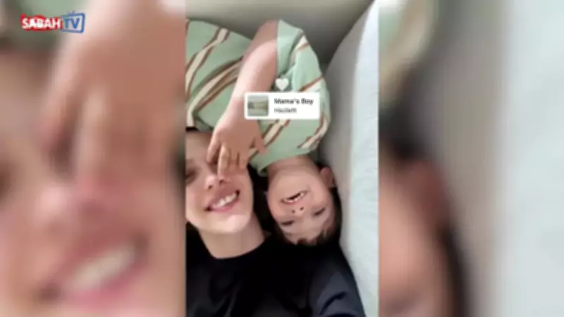 Yasemin Şefkatli oğluyla sevgi dolu anlarını paylaştı: Tam bir anne kuzusu