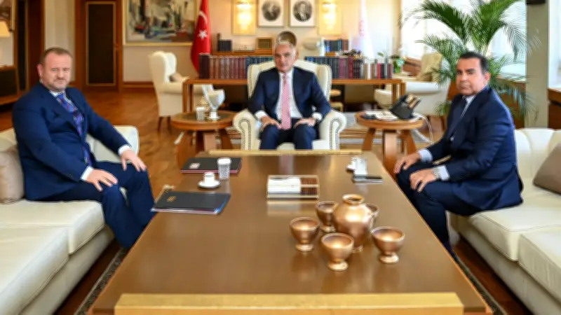Yayıncılık gündemi bakanlıkta ele alındı: Ersoy ve Daniş bir araya geldi