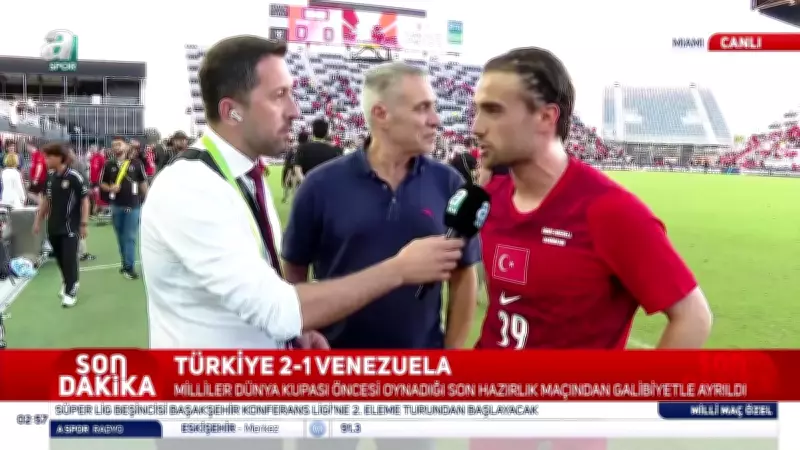 Yunus Akgün'den Dünya Kupası Açıklaması: İyi Bir Test Oldu