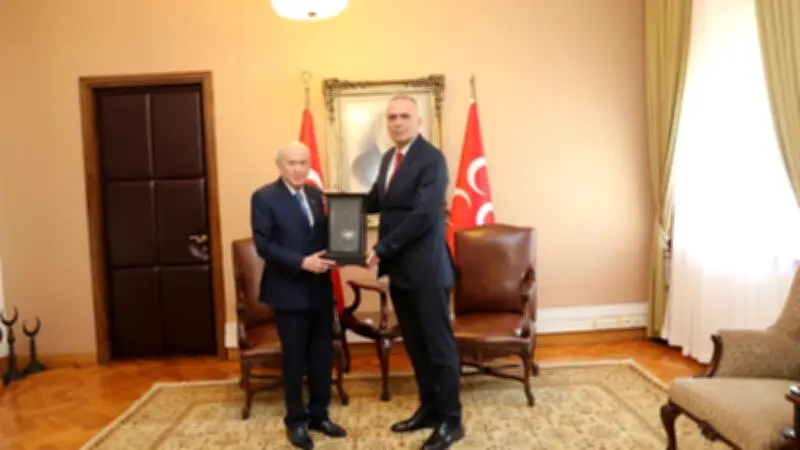 Özel Harekat Başkanı Hayal, MHP Lideri Bahçeli'yi Ziyaret Etti
