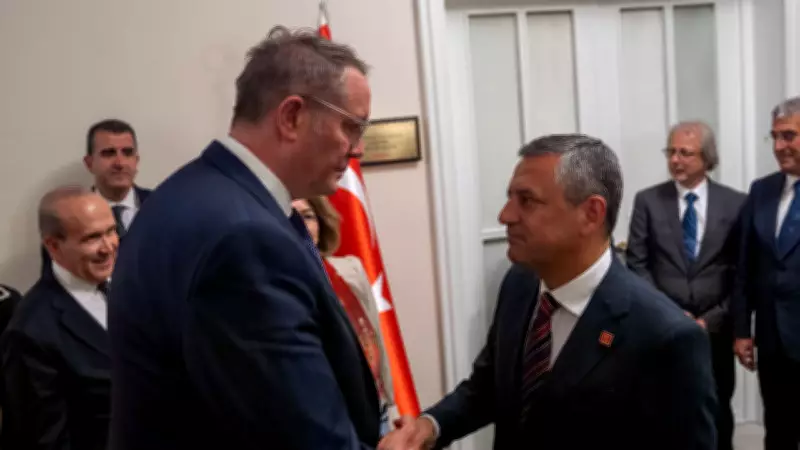 Özgür Özel, Alman SPD Heyeti ile TBMM'de Görüştü