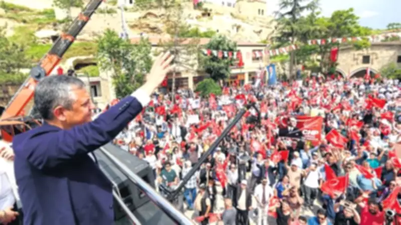 Özgür Özel'in Nevşehir Mitinginde 3 Bin Kişi Ama Sandıktan Hezimet: 378 Oy