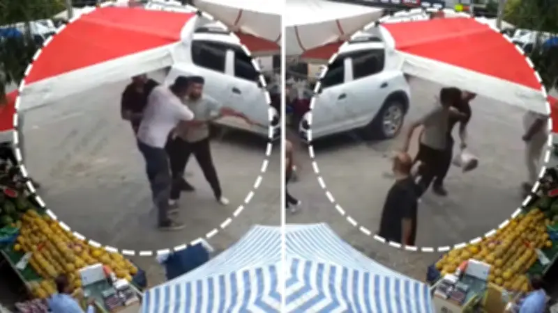 İzmir Torbalı'da Korsan Tezgah Açmak İsteyen Adam Zabıtaya Bıçak ve Kasayla Saldırdı