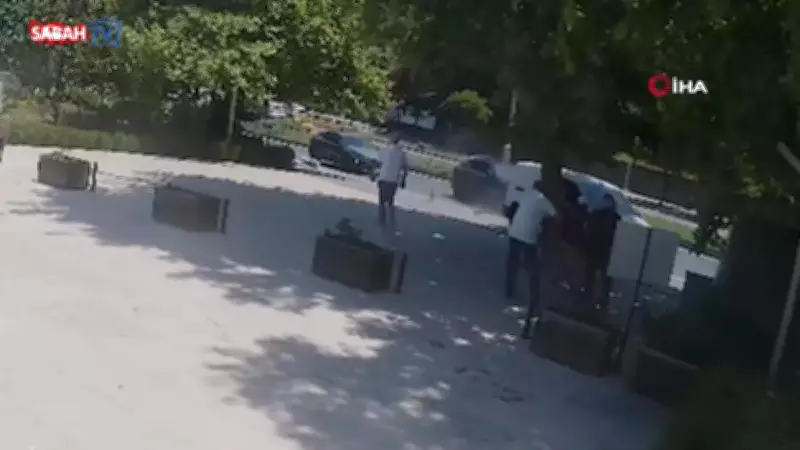 Zonguldak'ta üç aracın karıştığı kazanın güvenlik kamerası ortaya çıktı