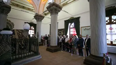 1. Murad Hüdavendigar Han Türbesinde Anma Töreni Düzenlendi