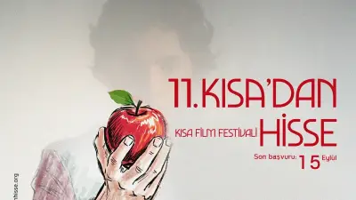 11. Kısa'dan Hisse Kısa Film Festivali 21-28 Kasım'da: Başvurular Başladı, 700 Bin Lira Ödül