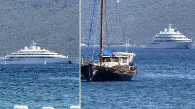 150 Milyon Dolarlık Süper Yat 'Golden Odyssey' Bodrum'da Demirledi