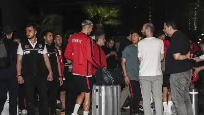 A Milli Futbol Takımı Dünya Kupası Sonrası Yurda Döndü