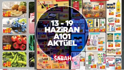 A101 13-19 Haziran Aktüel Ürünler Kataloğu Yayınlandı! İndirimli Fırsatlar