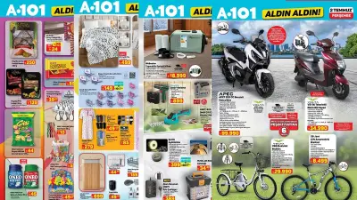A101 Temmuz Ayının İlk İndirimleri: Elektrikli Moped Geliyor!