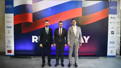 AK Parti Ankara İl Başkanı Özcan, Rusya Günü Resepsiyonuna Katıldı