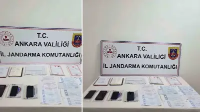 Ankara'da tefecilik operasyonu: 5 gözaltı, 106 banka hesabına el konuldu
