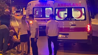 Antalya'da otomobilin çarptığı Çek turist hayatını kaybetti