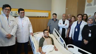Aortu Yırtılan Aydın Özçelik, 90 Santimetrelik Yapay Damarla Hayata Tutundu