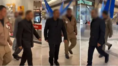 AVM'de Denetim Yaparken Görüntülenen 6 Şüpheli Yakalandı