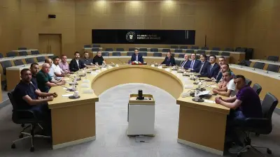 Bakan Bayraktar, Doruk Madencilik işçileri ile bir araya geldi