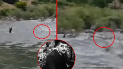 Bingöl'de acı olay: Çayda akıntıya kapılan Vedat Karabulut'un son görüntüleri ortaya çıktı